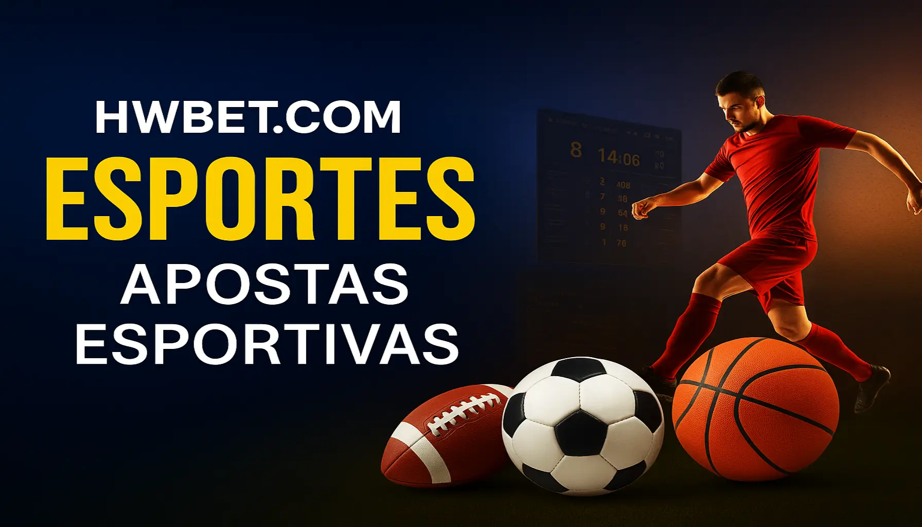Aposte em apostas esportivas no cassino online HWBET.COM